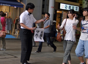 広島・街頭活動（平成24年9月22日）